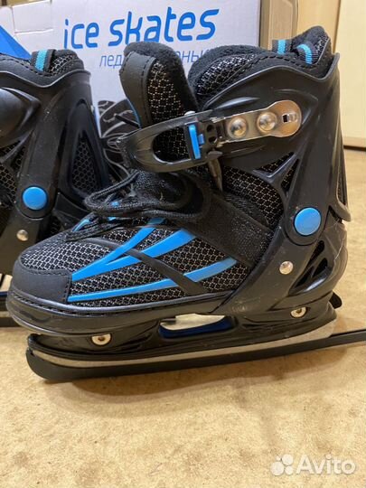 Коньки детские раздвижные 31-34