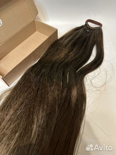 Волосы на резинке