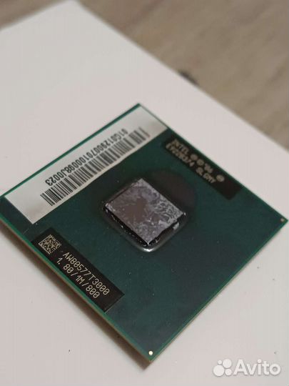 Процессор для ноутбука Celeron Dual Core T3000