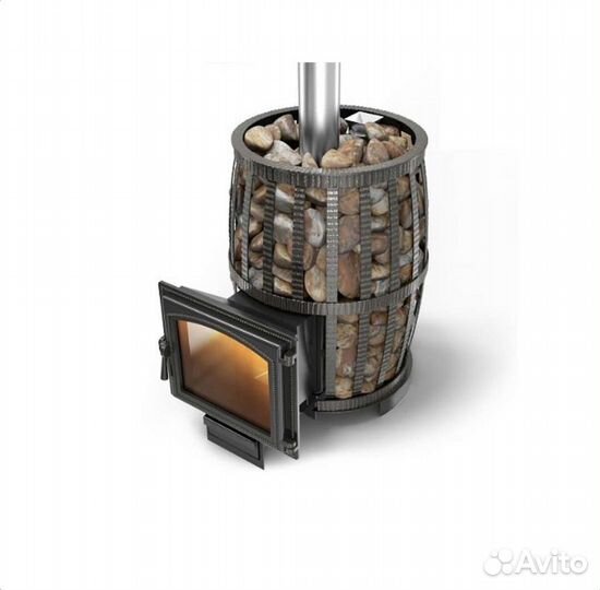 Печь для бани везувий Легенда Русский пар Ковка 18