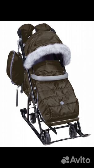 Новые санки-коляска Ника 7-5 SK