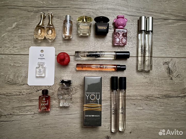 Миниатюры парфюмерии