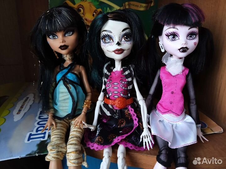 Кукла монстер хай базовые