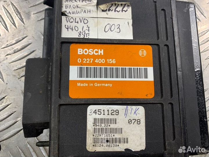 Блок управления двигателем Volvo 460