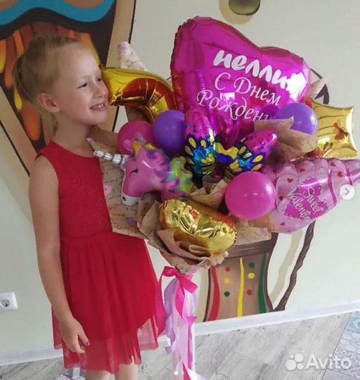 Воздушные шары и фигурки