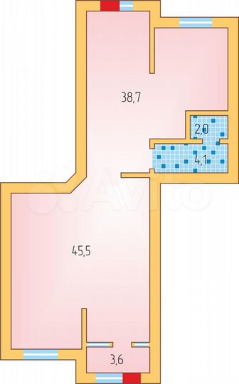 Торговая площадь, 92 м²