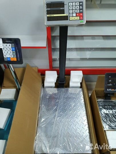 Весы напольные торговые Россия Корея60,150,300,600