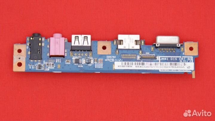 Плата USB+hdmi+VGA+Audio+HDD для ноутбука Acer Asp