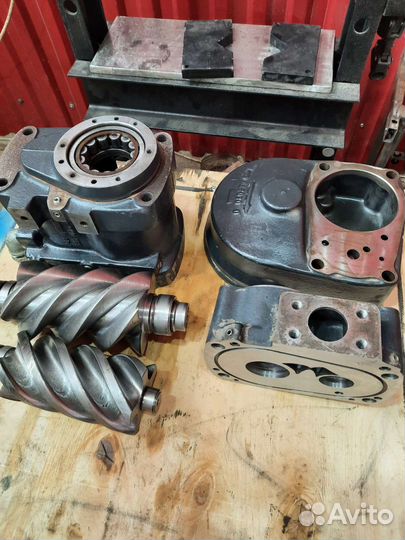 Ремонт компрессорных винтовых блоков