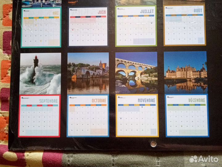 Календарь Памятники Франции