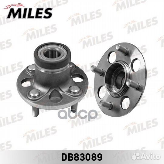Ступица miles DB83089 honda jazz I 02-08 зад. +ABS
