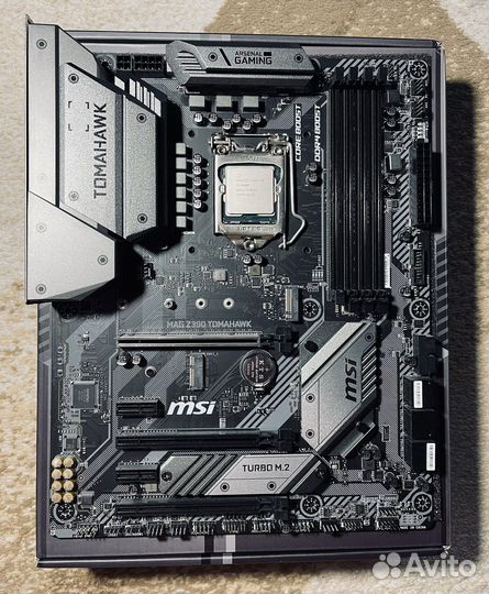 Intel core i5 9600k + msi mag z390 tomahawk