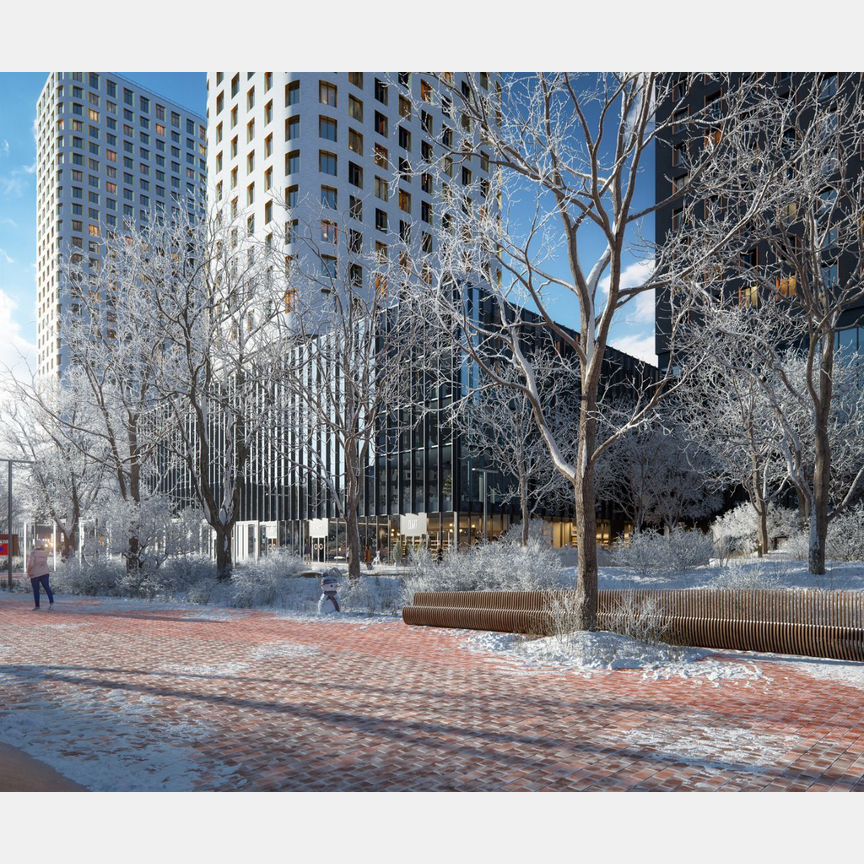 1-к. квартира, 36 м², 24/43 эт.