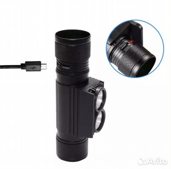 Налобный фонарь Sofirn H25L + аккум 2200мАч(новый)