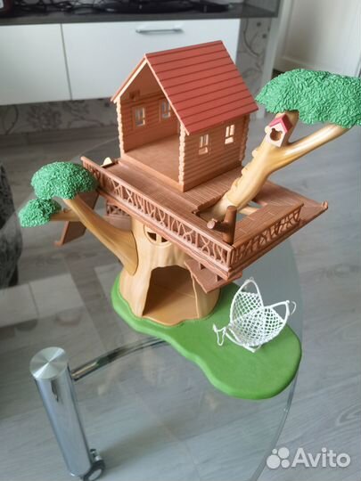 Sylvanian Families дом со светом и дом на дереве