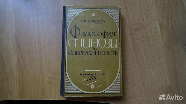7205 Соколов В.В. Философия Спинозы и современнос