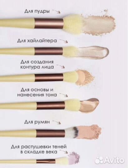 Набор кистей для макияжа