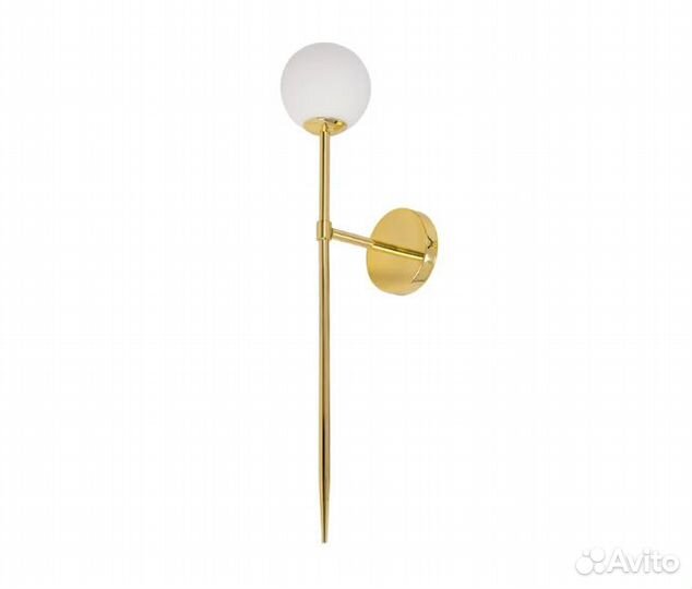 Светильник настенный 52см APP578-1W золотой