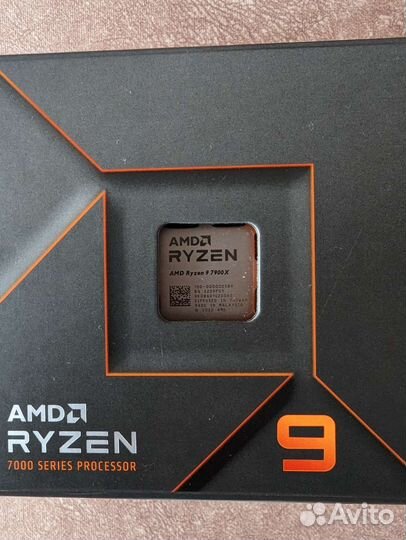 Процессор AMD Ryzen 9 7900X 12/24 5.6 GHz