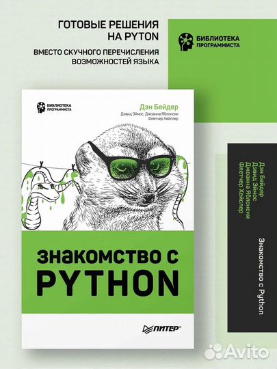 Новая книга Знакомство с Python печатная