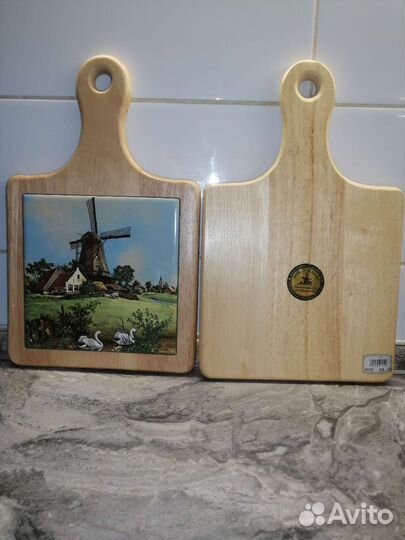 Доска кухонная сервировочная керамическая