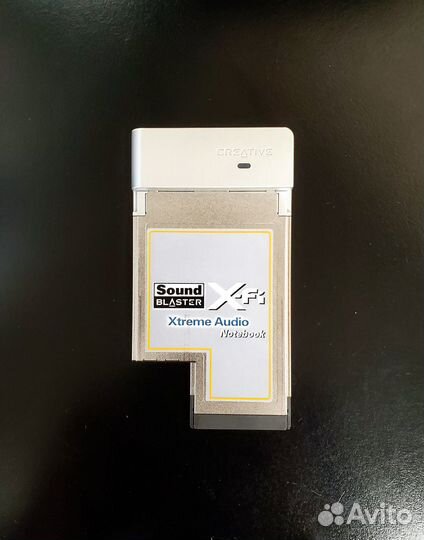 Звуковая карта Creative X-Fi Xtreme Audio Notebook