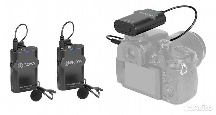 Радиопетличка Boya BY-WM4 PRO-K2