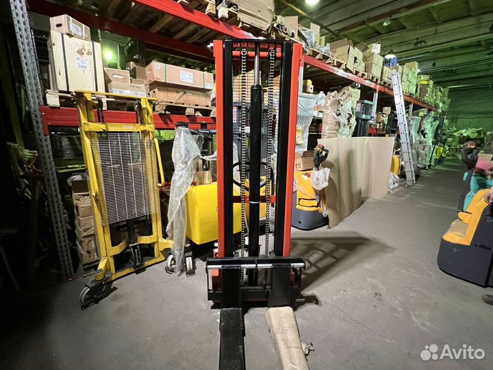 Штабелер гидравлический раздвижной 1000 кг 2500 см