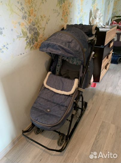 Коляска санки