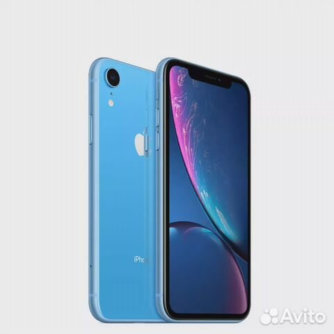 iPhone XR 64gb голубой