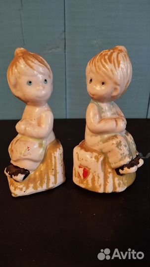 Солонка и перечница СССР фигурки