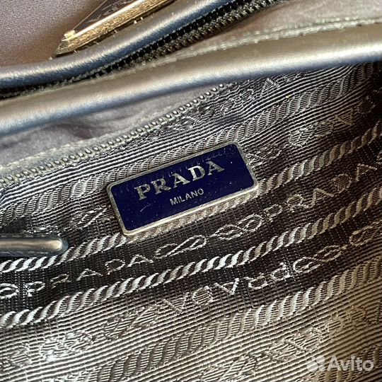 Мужская сумка prada nylon