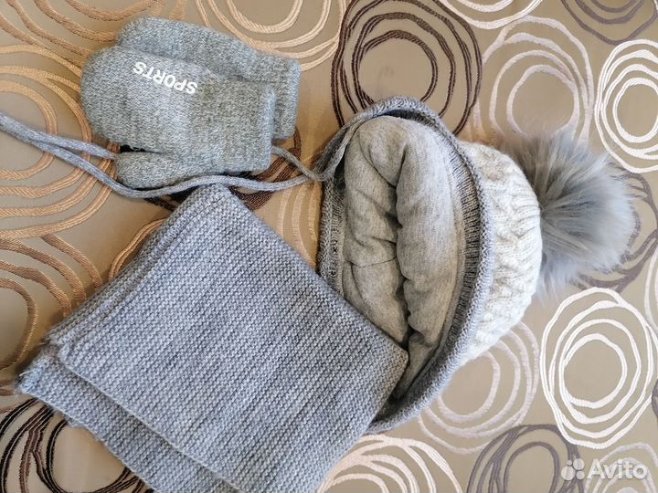 Набор шапка и снуд