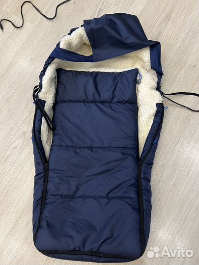 Зимний конверт в коляску