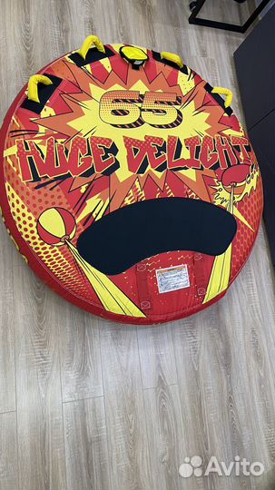 Водная тюбинг ватрушка таблетка двойная