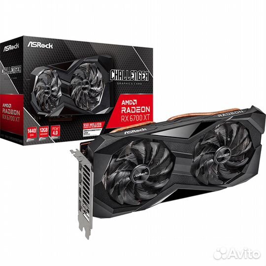 RX6700XT Challenger D 12G OC 12GB gddr6 192-bit hd