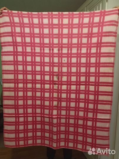 Одеяло детское шерстяное СССР