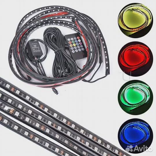 Подсветка днища с ик пультом