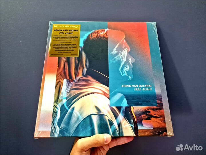 Armin VAN buuren - feel again 3xLP винил цветной