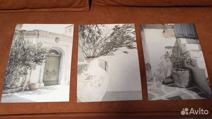 Постер триптих