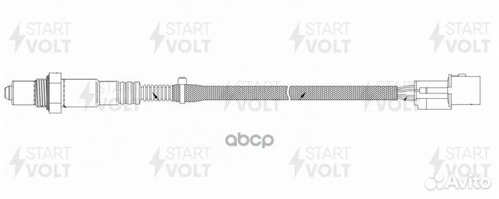 Датчик кисл. для а/м Creta (16) 1.6i 4WD после