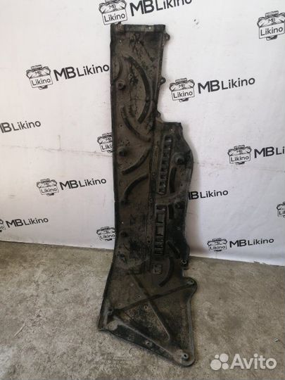 Защита днища левая Mercedes W221 Rest