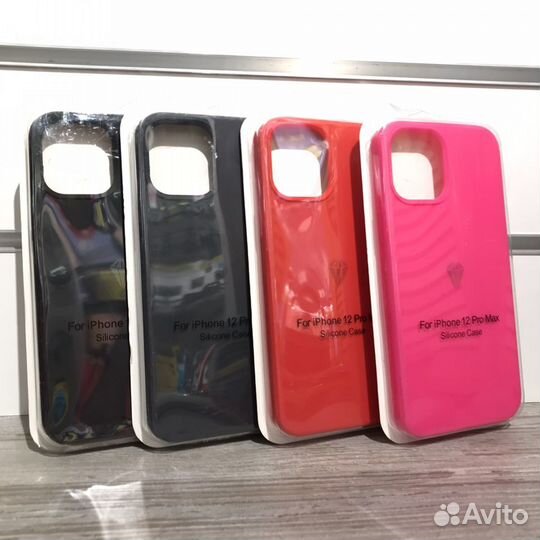 Чехол Silicone case AMA iPhone 12Pro Max