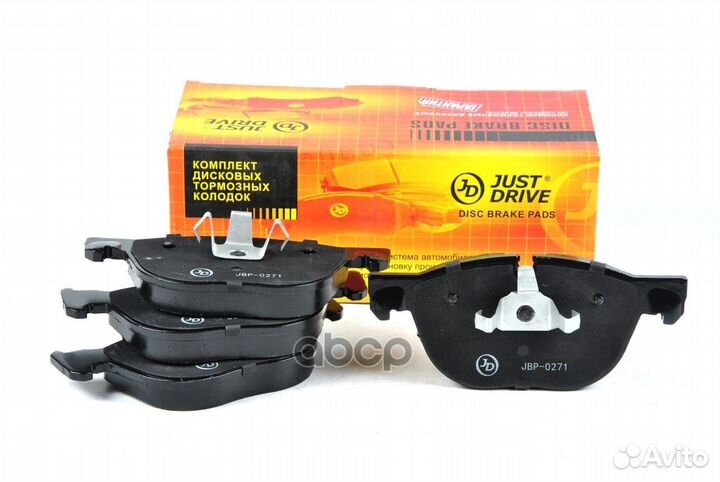 Колодки тормозные, передние GDB1726 JBP0271 Jus
