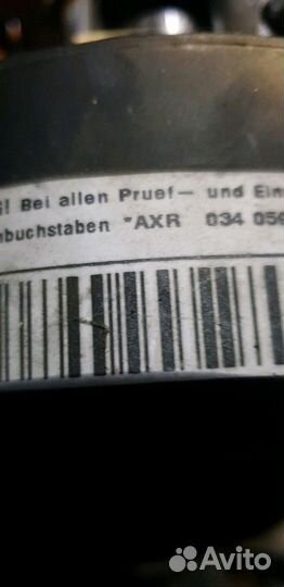 Двигатель AXR volkswagen golf 4