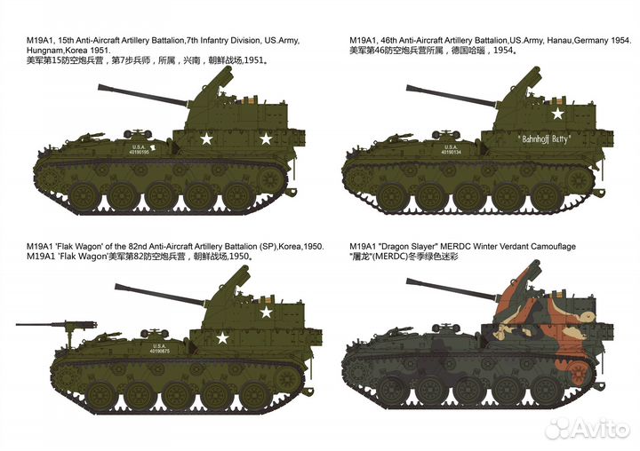 CB35148 US M19A1 Twin 40 MM Gun Motor Carriage