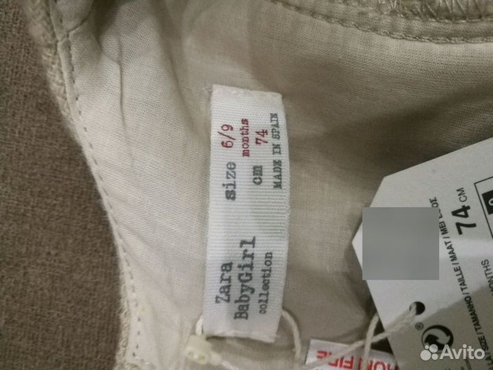 Новое платье zara