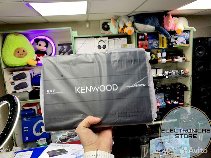 Усилитель Мощности Звука 1800watt Kenwood 457