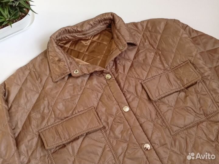 Куртка рубашка стеганая женская размер 46-48