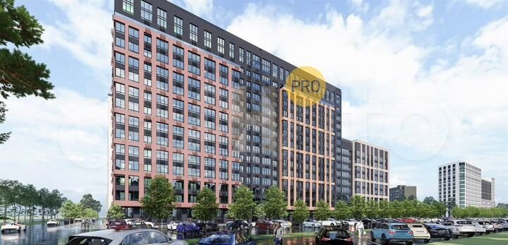 Квартира-студия, 30,7 м², 5/15 эт.